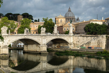 Fototapeta na wymiar Roma - centro storico