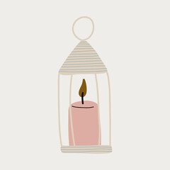 modern set of flat doodles items. cozy winter atmosphere. ideal for decorating and printing postcards