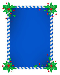 Christmas greeting card with copy space , season december