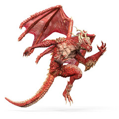 dragon king in action