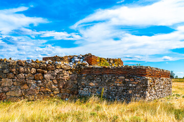 Roman castrum Diana Fortress in Kladovo, Eastern Serbia