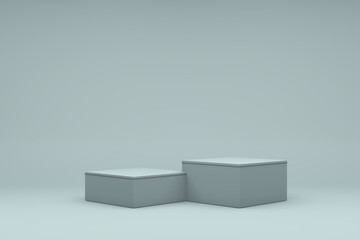 Abstract Podium, Rock Stone Platform Minimal Product Presentatiton, 3D, 3D Render