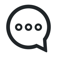 chatting, messaging icon design vector