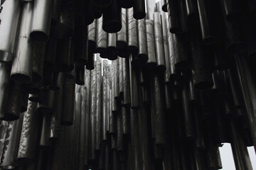 Sibelius Monument pipes