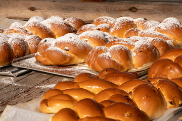 Hefezopf zu Kirchweih und Allerheiligen