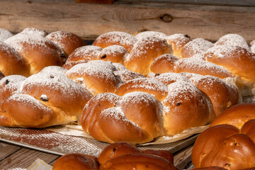 Hefezopf zu Kirchweih und Allerheiligen