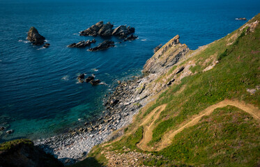 Acantilados de Lioba, Galicia, España