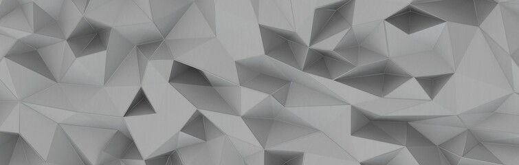 Obraz premium Abstract white and grey on light silver background modern design