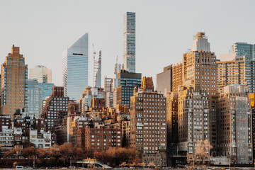 Manhattan’s skyline from East River