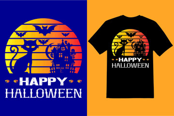 Happy Halloween T-Shirts | Unique Designs | Adobe Stock