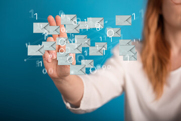 Email Mail Communication Online Chat Business Internet Technology Network Concept