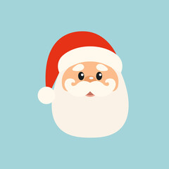Santa Claus Christmas character. Illustration.