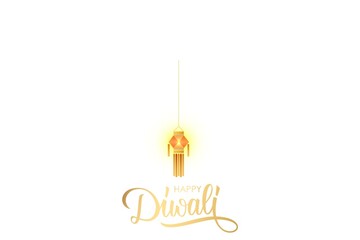 Amazing picture of diwali with white background