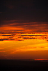 Fototapeta na wymiar red sunset
