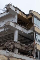 building demolition site