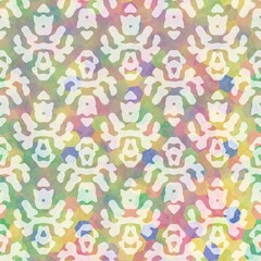 Seamless ornamental flourish damask surface pattern design for print. High quality illustration. Victorian style elegant classic wallpaper design in repeat. Abstract vintage art illustration.