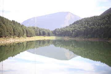 lake in the mountains