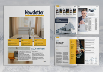 Business Newsletter Layout