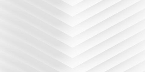 Modern minimal white overlay shifted triangle geometrical pattern background flat lay top view from above