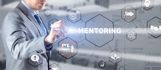 Personal Coaching. Business Mentoring. Training personal development concept