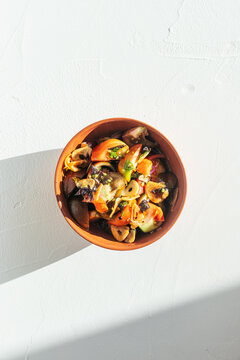 Bowl of tomato salad