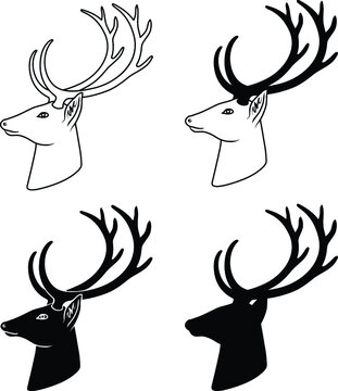 Deer Antlers Clipart Images – Browse 9,326 Stock Photos, Vectors