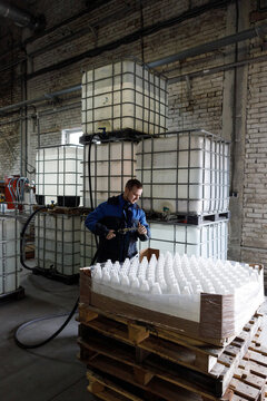 Solvent bottling 