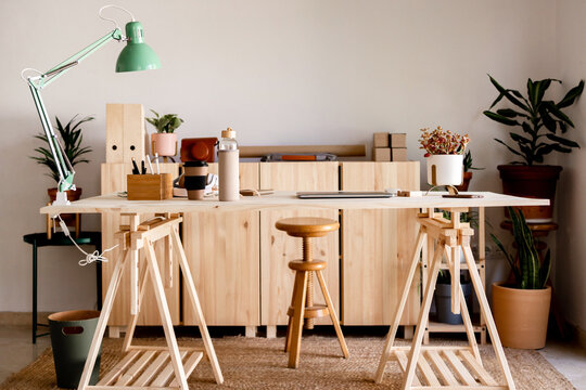 Equipped home office - Powered by Adobe