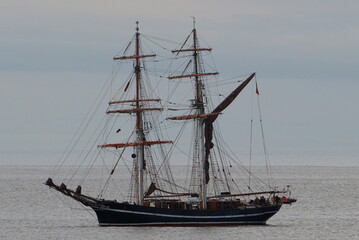 Fototapeta na wymiar ship, sailboat