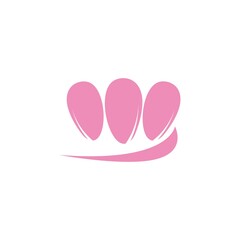 Nail, menicure logo vector