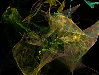 Imaginatory fractal abstract background Image