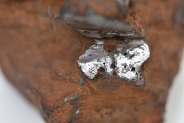 cut iron meteorite, in Bistrita Romania 2021