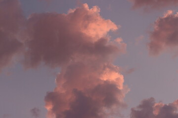 Fototapeta na wymiar sunset cloud