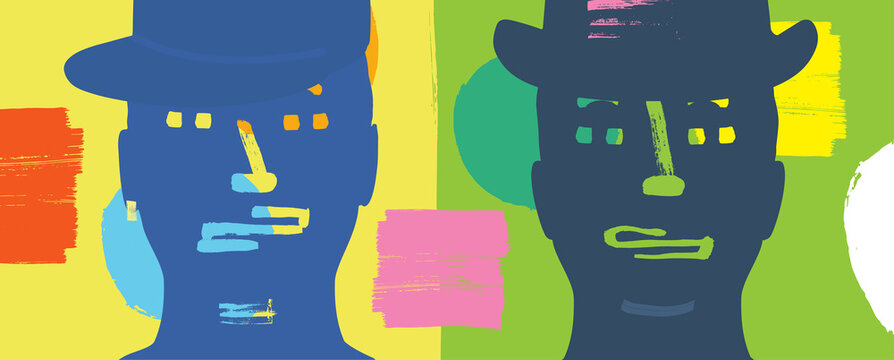 Illustration of Two Men