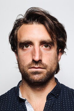 Portrait of a tired man