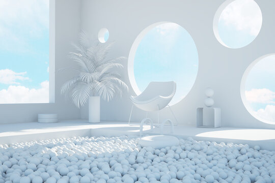 White ball pool