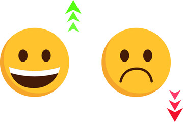 Approval and disapproval emojis