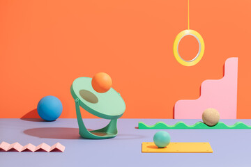 Colorful objects