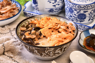 Chinese famous food - Liuzhou river snails rice noodle