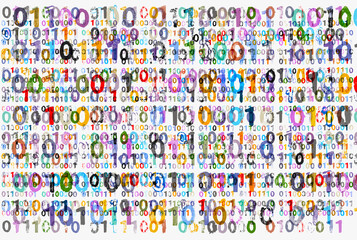 Multiple Binary Code Illustration