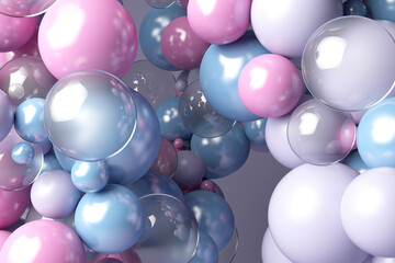 Spheres background
