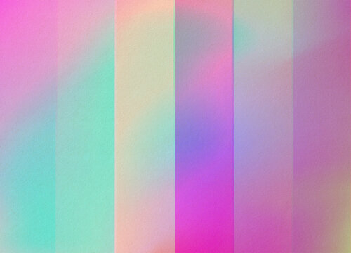 Holographic Gradient Stripes