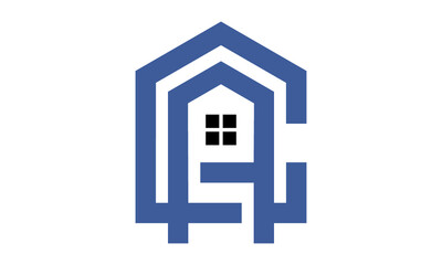 blue house logo