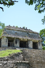 Fototapeta na wymiar Palenque Chiapas
