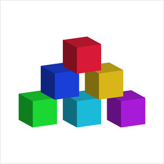 Cube Icon, 3d Cube
