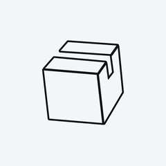 Package_product vector icon illustration sign