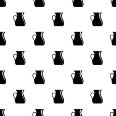 Milk Jug Icon Seamless Pattern M_2110001