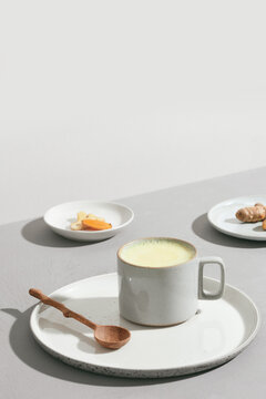 Golden Milk, made with turmeric and other spices