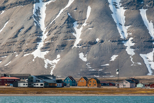Ny Alesund, Oscar II Land, Svalbard, Norway.