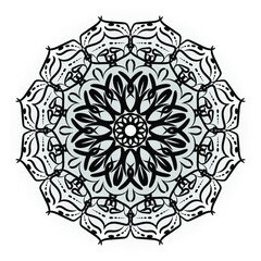 Vector round abstract circle. Mandala style. EPS 10